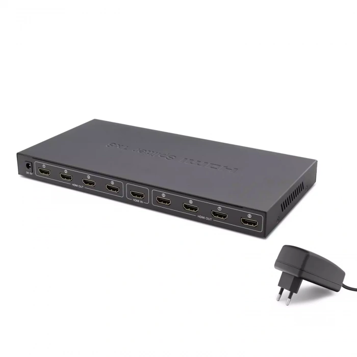 HADRON HDX1332 SPLITTER HDMI 1.4V 1080P 4K 1 GİRİŞ 8 ÇIKIŞ