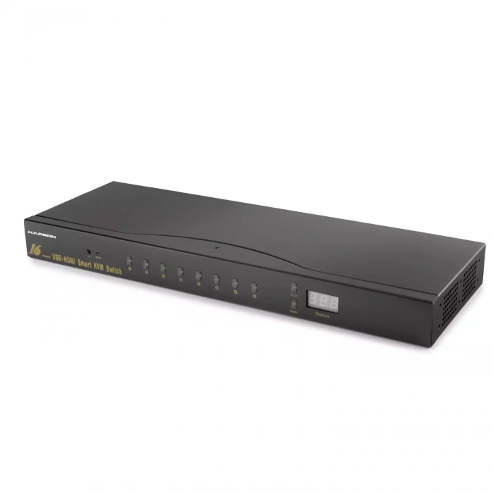 Hadron Hdx1379 Hdmi Kvm Switch 16Port Siyah