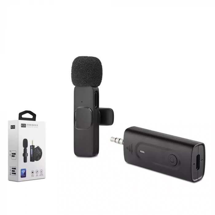 Hadron Hdx2787 Kablosuz Mikrofon 3.5Mm Siyah