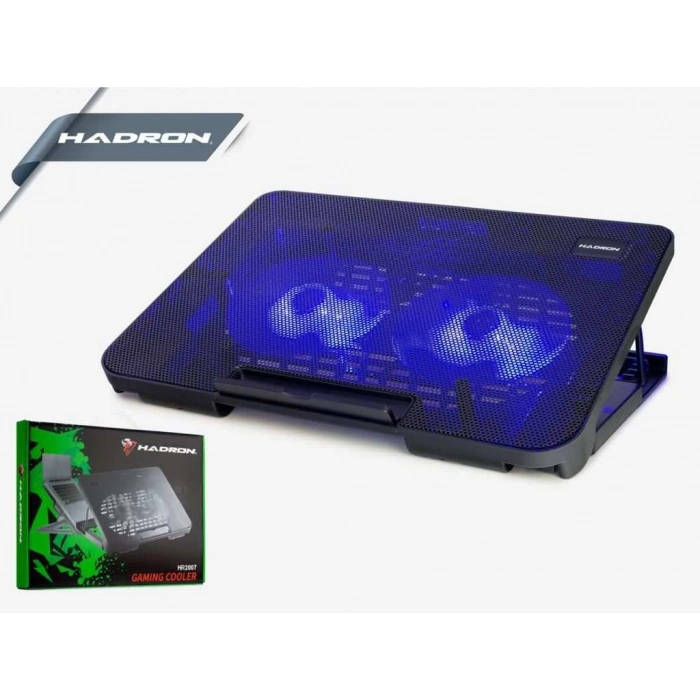 HADRON HR2007/20 NOTEBOOK SOĞUTUCU LEDLİ ÇİFT FANLI
