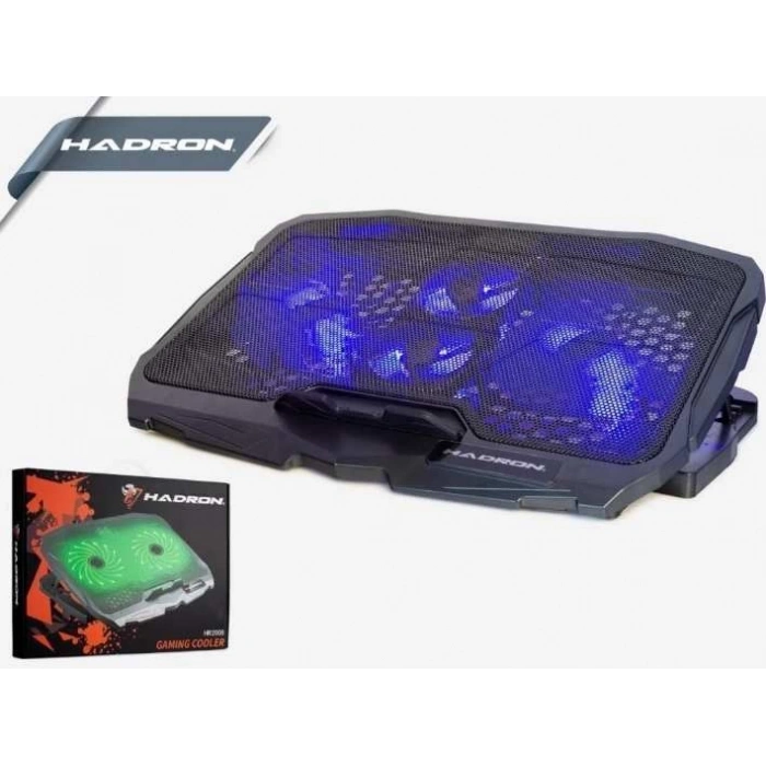 HADRON HR2008/20 NOTEBOOK SOĞUTUCU LEDLİ 4 FANLI YÜKSEKLİK KADEME