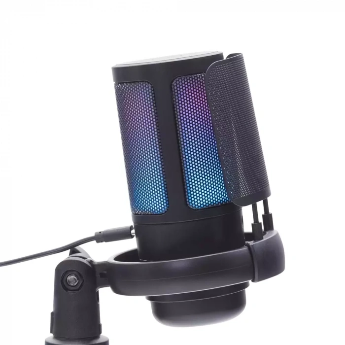 Hadron Me6S Profesyonel RGB Gaming Mikrofon 192kHz/24Bit USB Type-C Bağlantılı