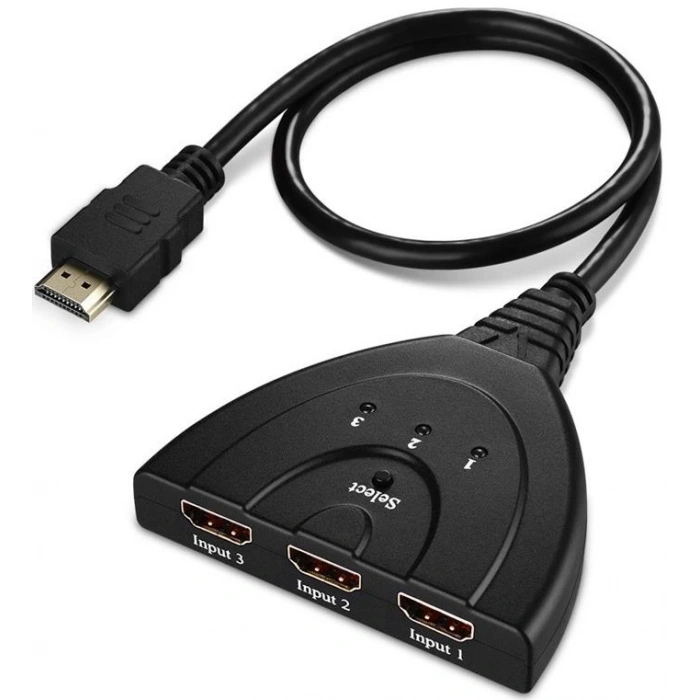 Hdmi Çoklayıcı Switch 3 Port Çoğaltıcı