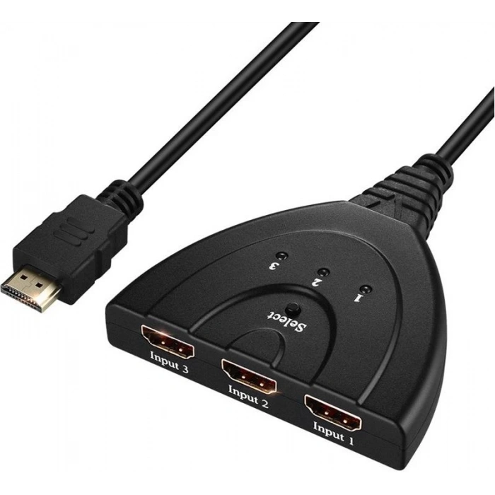 Hdmi Çoklayıcı Switch 3 Port Çoğaltıcı