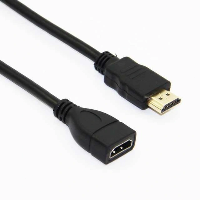 Hdmi Dişi Erkek Uzatma Kablosu 15 Cm