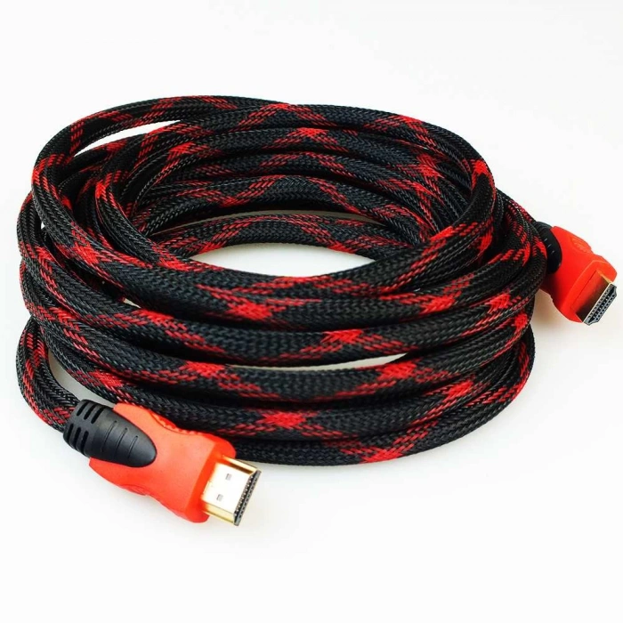 HDMI KABLO 5 METRE ÖRGÜLÜ POŞETLİ PLATOON (1.4V-3D)