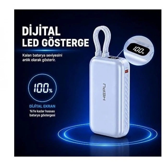 HEPU HP-AP02 20.000 mAh Qualcomm Quick Charge 3.0 Powerbank