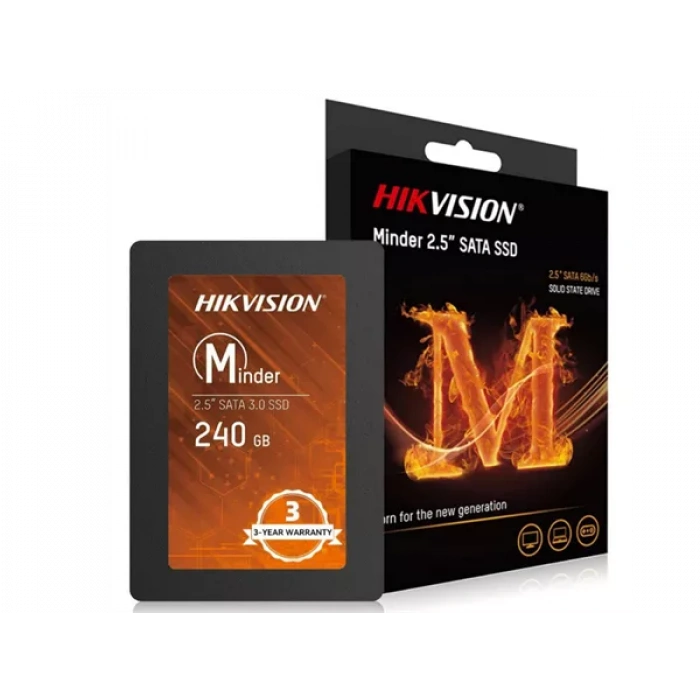 HIKVISION MINDER 240 GB 2.5 SATA3 SSD 550/450 (HS-SSD-MS/240GB)