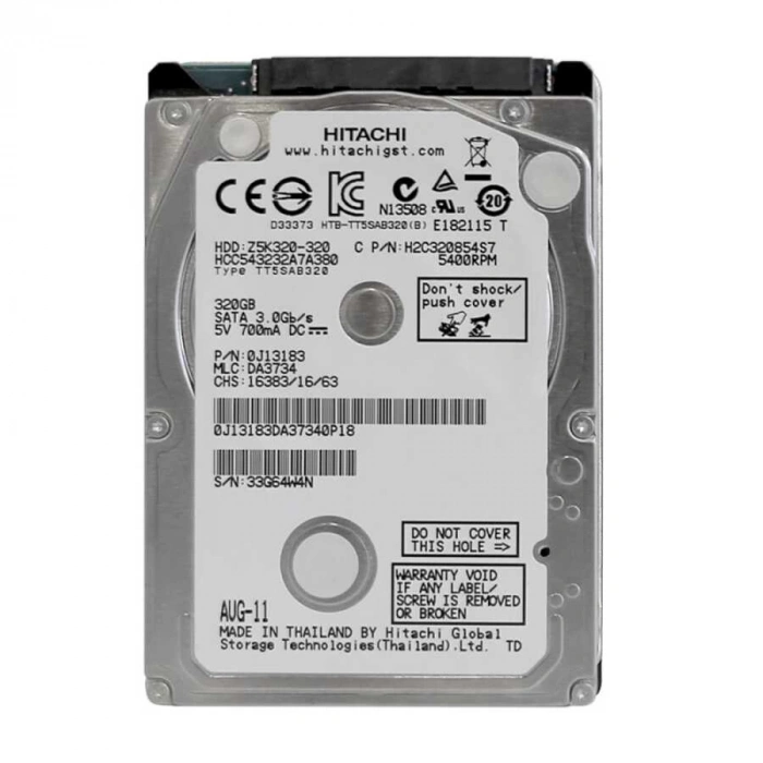 HITACHI 2.5 320GB 5400RPM Notebook HDD