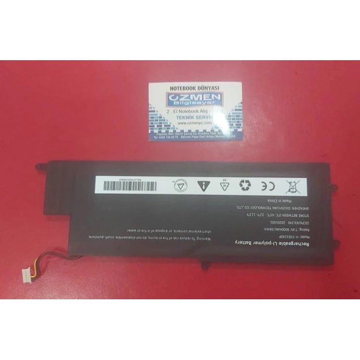 Hometech alfa 590s NOTEBOOK BATARYA