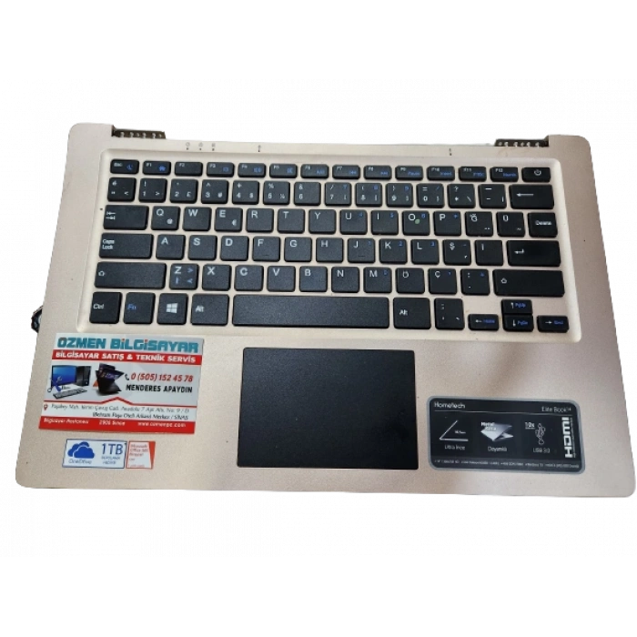 Hometech Elitebook 14 Notebook KLAVYE + KASASI