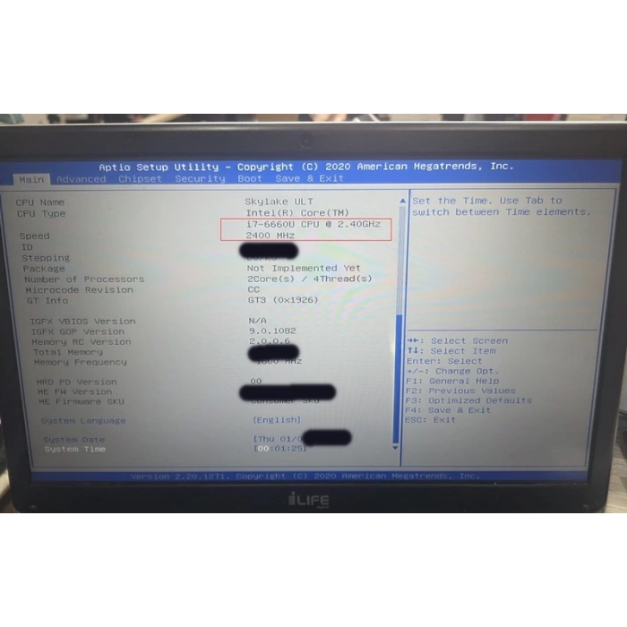 İ-LİFE ZED AİR CX5 CX7 İ7-6660U ANAKART