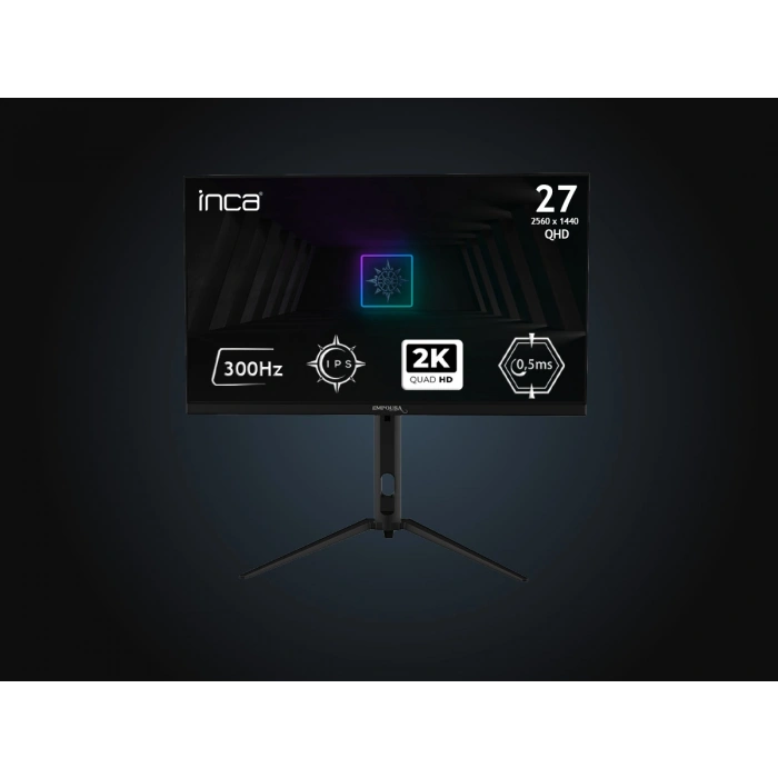 INCA 27 IPS ILM-272KXG 0.5ms 300Hz HDMI-DP Pivot Gaming Monitör 2560 X 1440