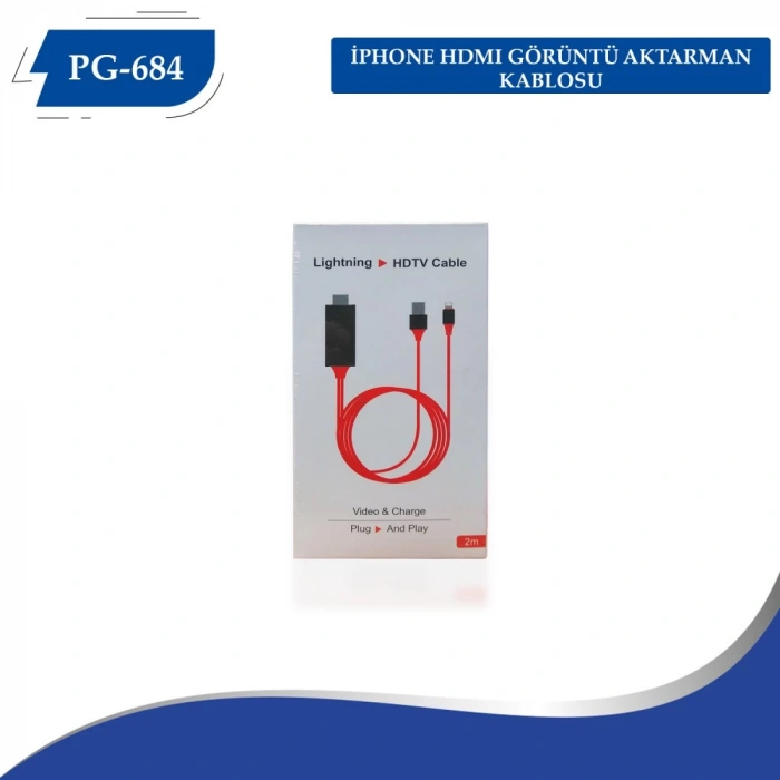 İPHONE HDMI GÖRÜNTÜ AKTARMA KABLOSU