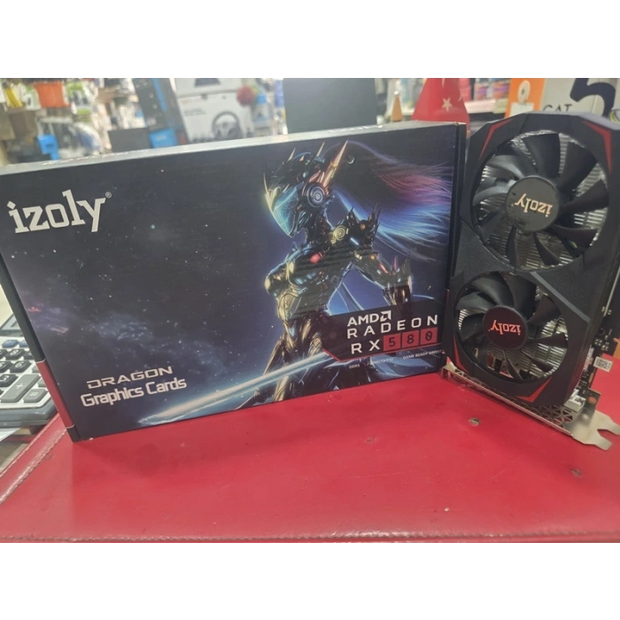 İzoly rx580 8gb 256 bit ekran kartı