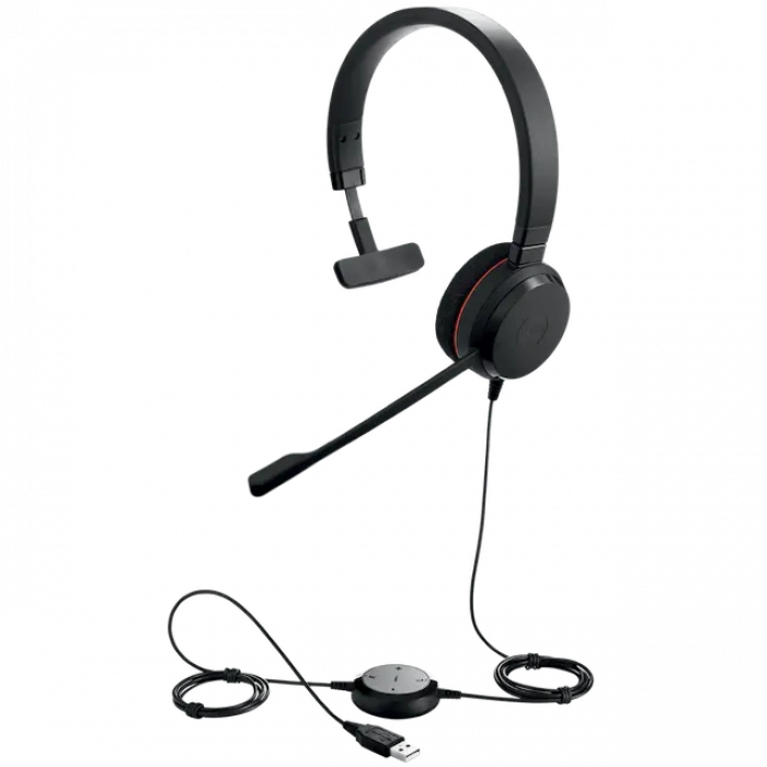 Jabra Evolve 20 Mono MS Kablolu Çağrı Merkezi Kulaklığı