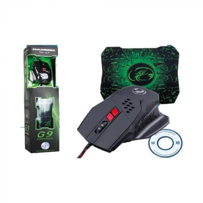 Kablolu Oyuncu Mouse ve Mouse Pad