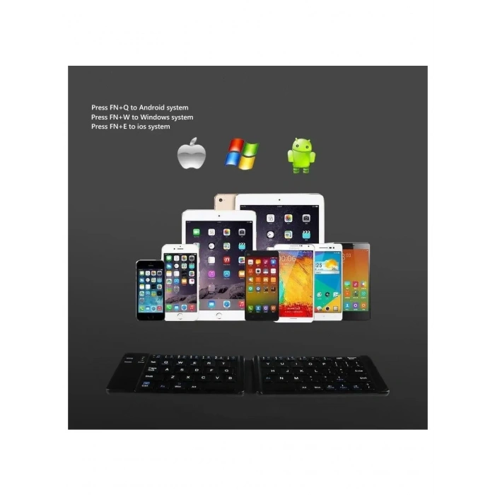 Katlanabilir Bluetooth Klavye pl-377