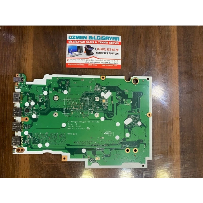 Lenovo Ideapad GS450 GS550 GS750 NM-C821 Notebook Anakart