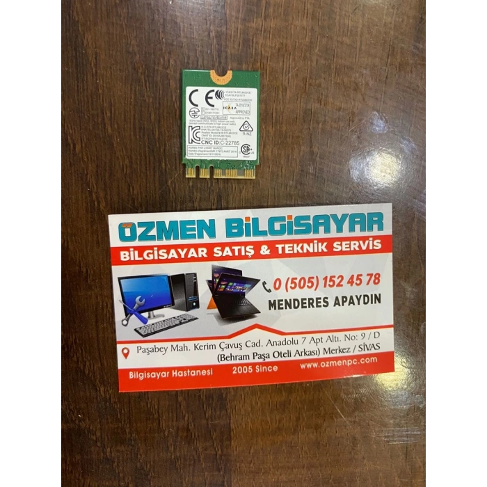 Lenovo Orijinal ideapad 3-15ADA05 Notebook Wireless Wifi Lan Kartı