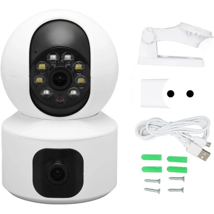 LF-Q5 ÇİFT KAMERALI HD WİFİ İP KAMERA