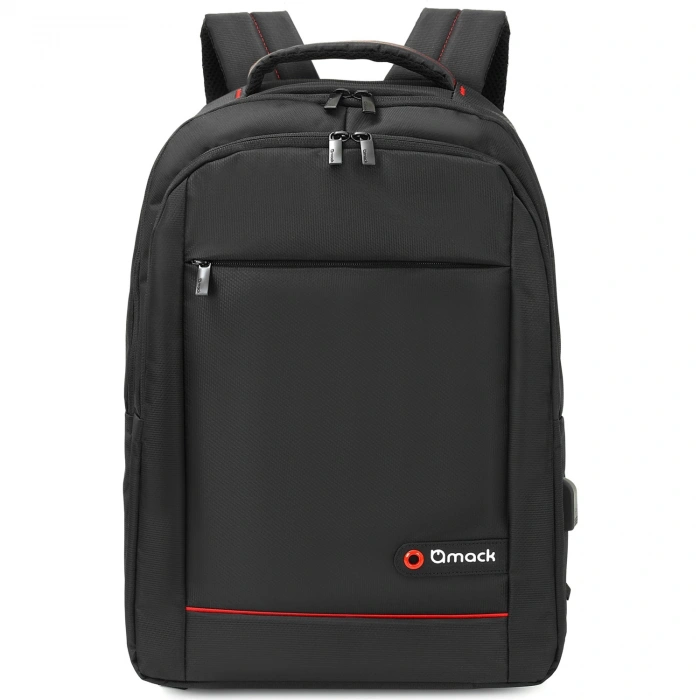 Mack MCC-007 17.3 Office USB Girişli Notebook Sırt Çantası Siyah