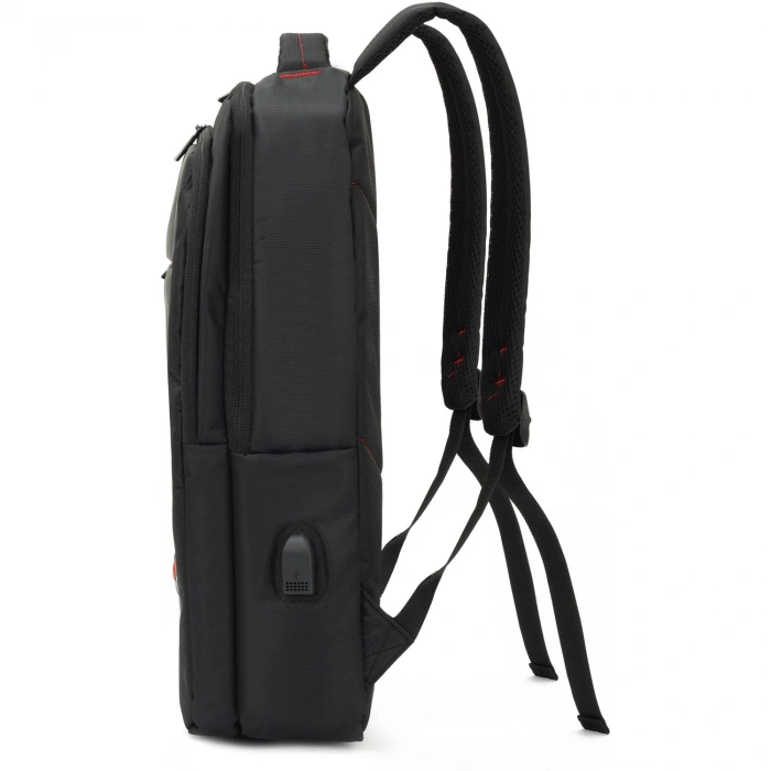 Mack MCC-007 17.3 Office USB Girişli Notebook Sırt Çantası Siyah