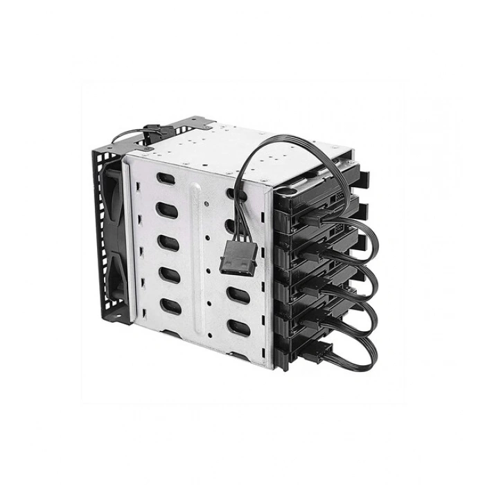 Molex to 5 Sata Power Kablo Ide 4 Pin Sata 15 Pin Sata Güç Kablosu Çoklayıcı A4355