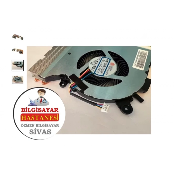 MSI GF63 Thin 11UCX-1623XTR SOGUTUCU BLOK FAN