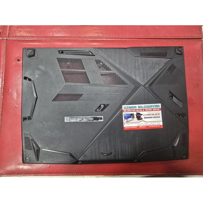 MSI Thin GF63 11UCX-1623XTR Alt Kasa