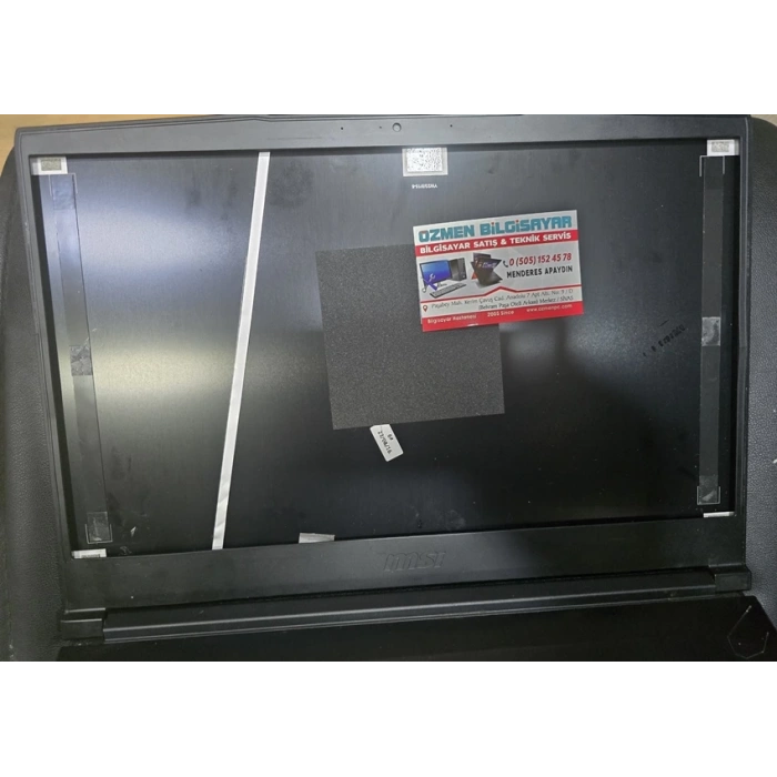 MSI Thin GF63 11UCX-1623XTR Cover Bezel Flex Kablo Menteşe Takım