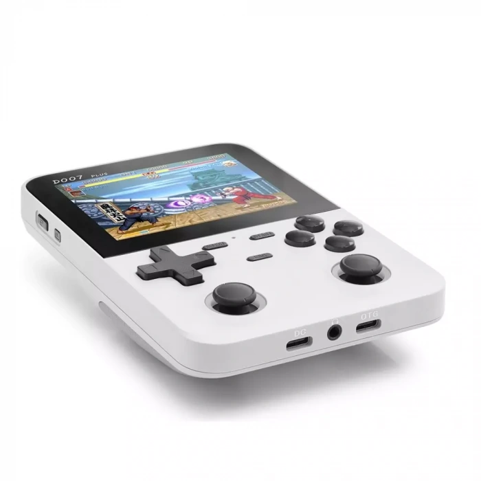 Nodar N758 D007 Plus Pro Game Konsolu – 3.5 Ekran, 1GB RAM, 128GB Destekli Taşınabilir Oyun Konsolu Beyaz