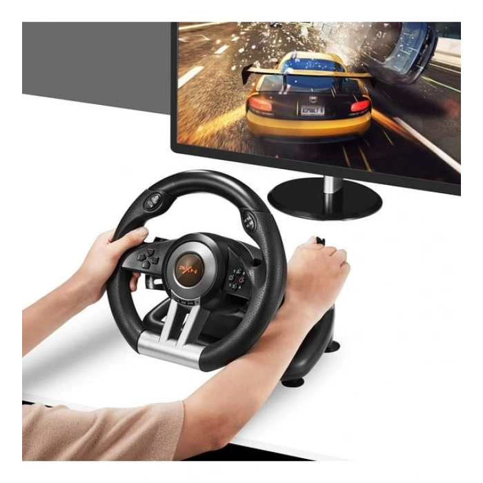 Nodar Nd700 Pxn V3 Pro Direksiyon Seti Ps4/Ps3/Pc/Xbox one/Xbox Series X|S Switch Siyah