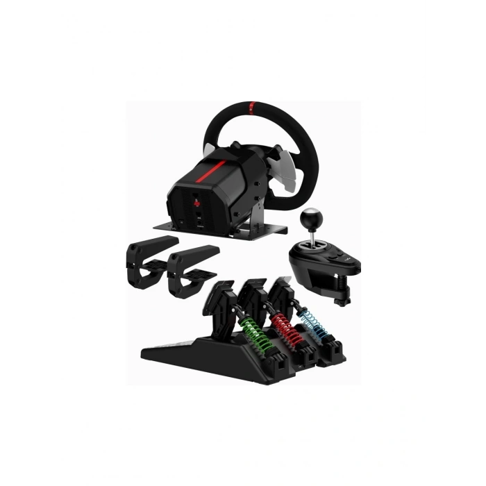 Nodar Nd705 Pxn V10 Oyun Direksiyon Seti Yarış Direksiyonu Ayarlanabilir 6+1 Vites