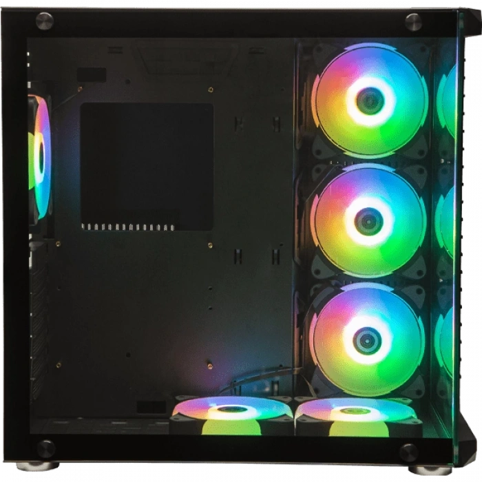 Performax Warmech Siyah 6*fan Rgb Atx Kumandalı Psusuz Kasa