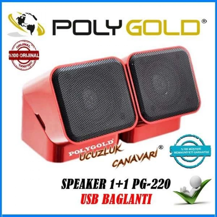 PG-220 Poly Gold Speaker 1+1
