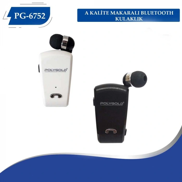 PG-6752 POLYGOLD MAKARALI TİTREŞİMLİ BLT KULAKLIK