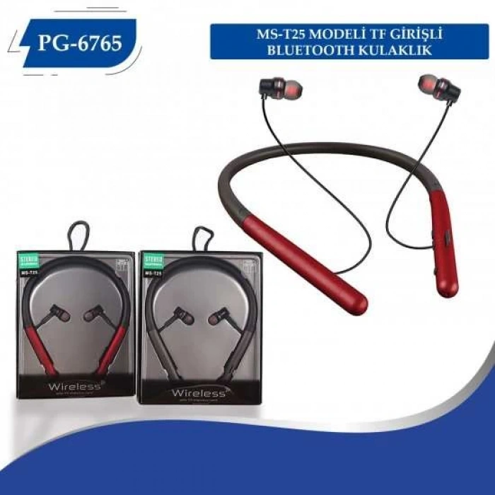 PG-6765 TF GİRİŞLİ BULUTUT SPORTS BLT KULAKLIK MS-T25