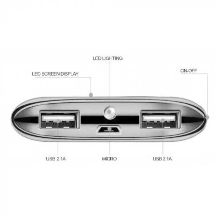 PG-7063 PRO POWER BANK 10000MAH (2,1 QUALTY ŞARZ)
