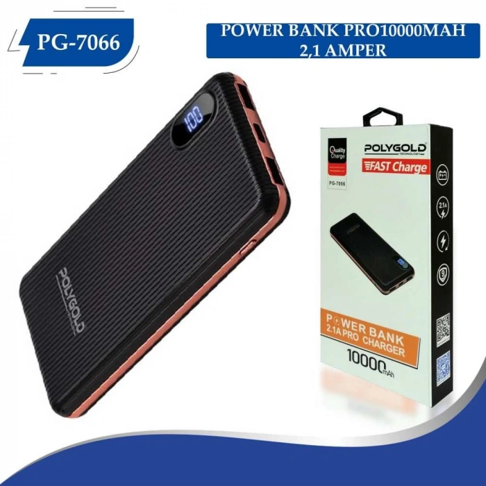 PG-7066 PRO POWER BANK 10000MAH (2,1 QUALTY ŞARZ)