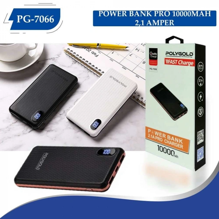 PG-7066 PRO POWER BANK 10000MAH (2,1 QUALTY ŞARZ)