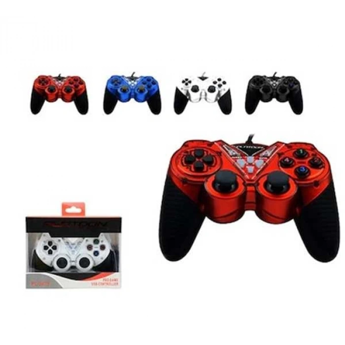 PL-2585 DOUBLE SHOCK CONTROLLER USB GAME PAD