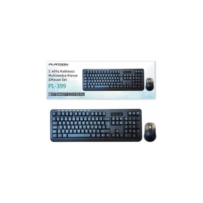 PL-399 WİRELESS (KABLOSUZ) MULTİMEDİA KLAVYE MOUSE SET