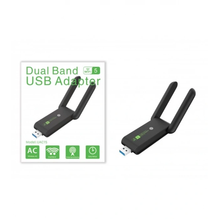 PL-9341 1200Mbps Duel Bant 2.4GHz/5GHz WIRELESS ADAPTÖR