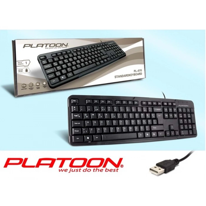 PLATOON PL-070 Q USB STANDART KLAVYE