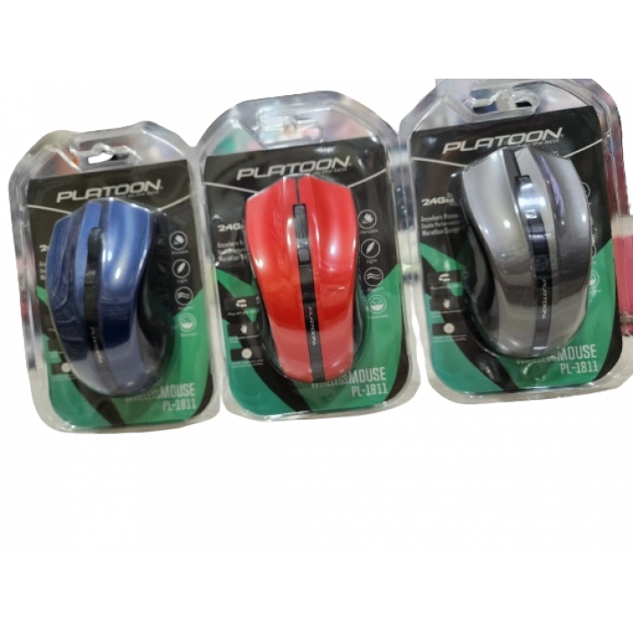 Platoon PL-1811 Kablosuz Mouse 2.4 ghz