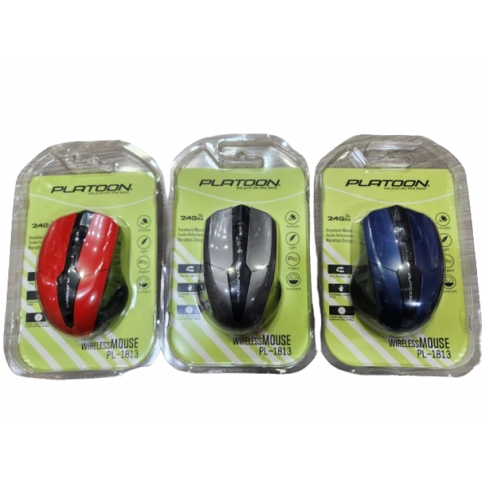 Platoon PL-1813 Kablosuz Mouse 2.4 ghz