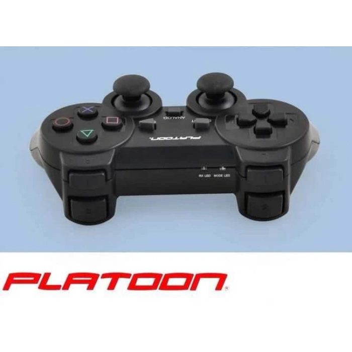 PLATOON PL-2860 KABLOSUZ OYUN KOLU PC-PS2-PS3 ANALOG DUAL SHOCK
