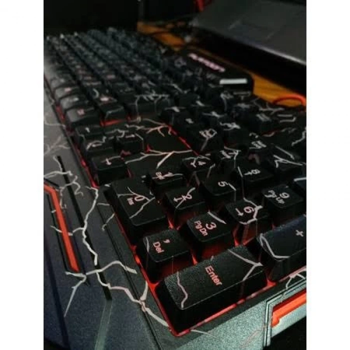 Platoon PL-474 Işıklı Oyuncu Klavye