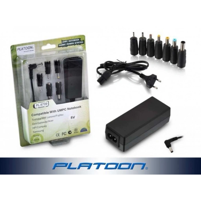 PLATOON PL-6709 NOTEBOOK ÇOKLU SARJ SETİ 5V2.1A